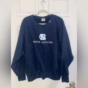 Embroidered UNC sweatshirt